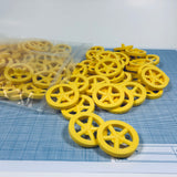 Co2 Dragster Wheels - Hobby Wheels for Miniature Cars and Educational Project Kits using 1/8" Axles - Co2 Dragster Product Line - Activity Based Supplies